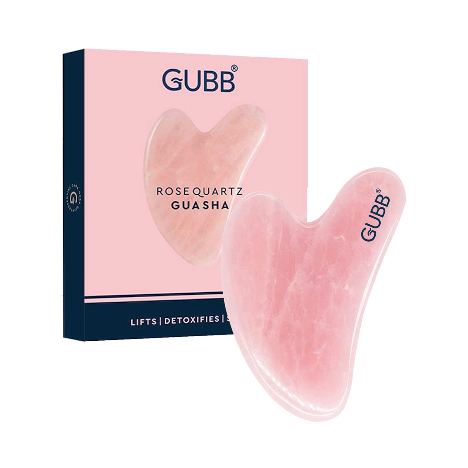 GUBB | GUBB Rose Quartz Gua Sha (170g)