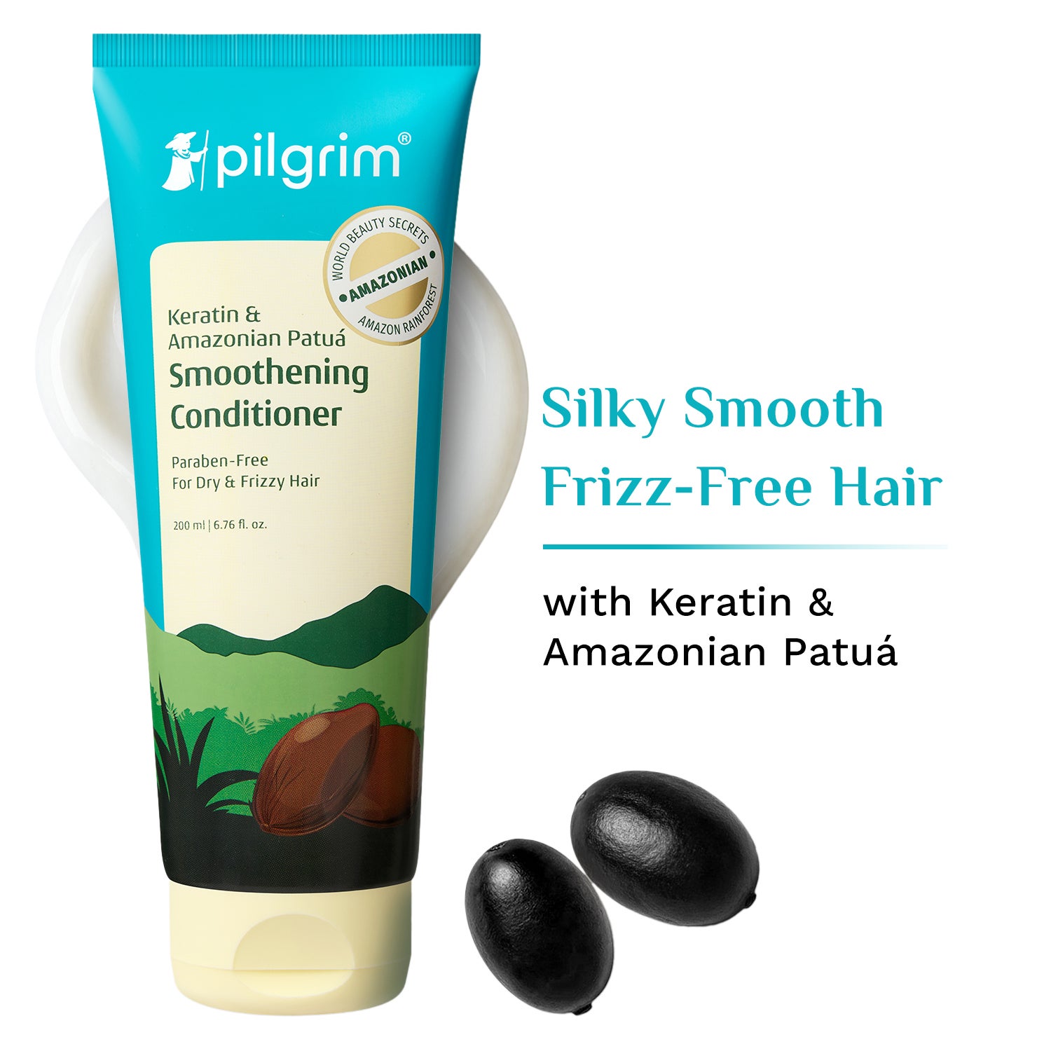 Pilgrim | Pilgrim Patuá & Keratin Hair Smoothing Conditioner (200ml)