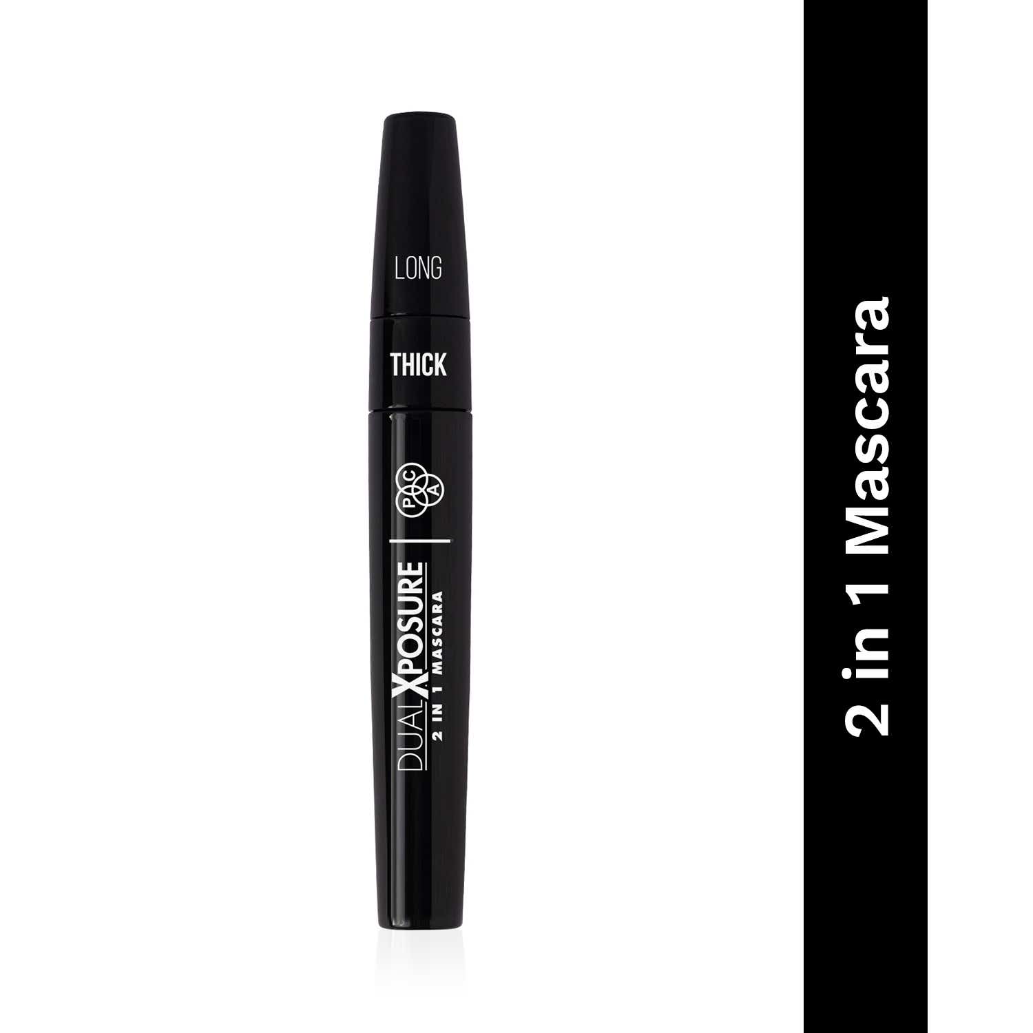 PAC | PAC Dual Xposure Mascara - 01 Black (7ml)