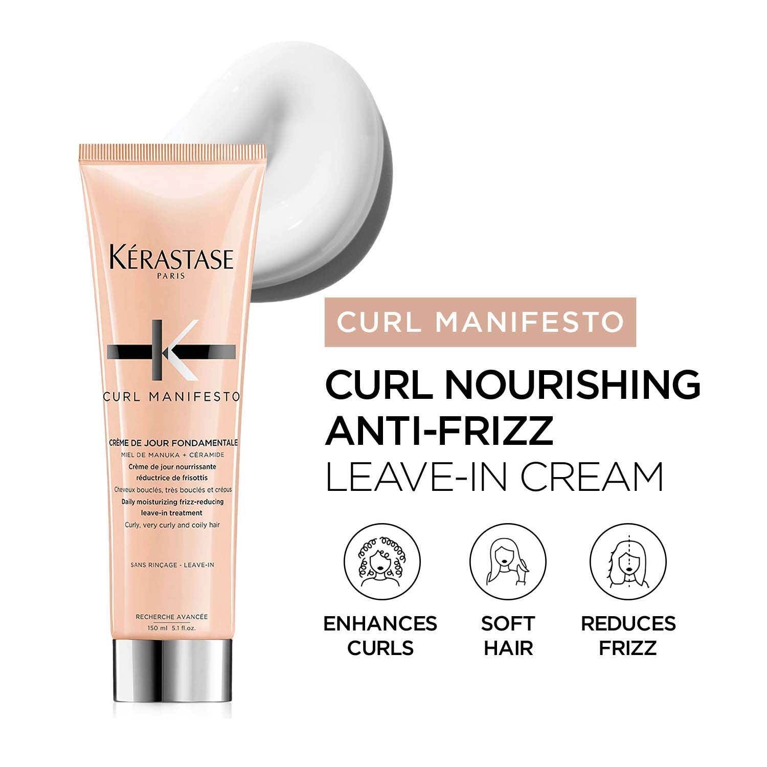 KERASTASE | KERASTASE Curl Manifesto Leave-In Cream for Curly & Wavy Hair (150 ml)