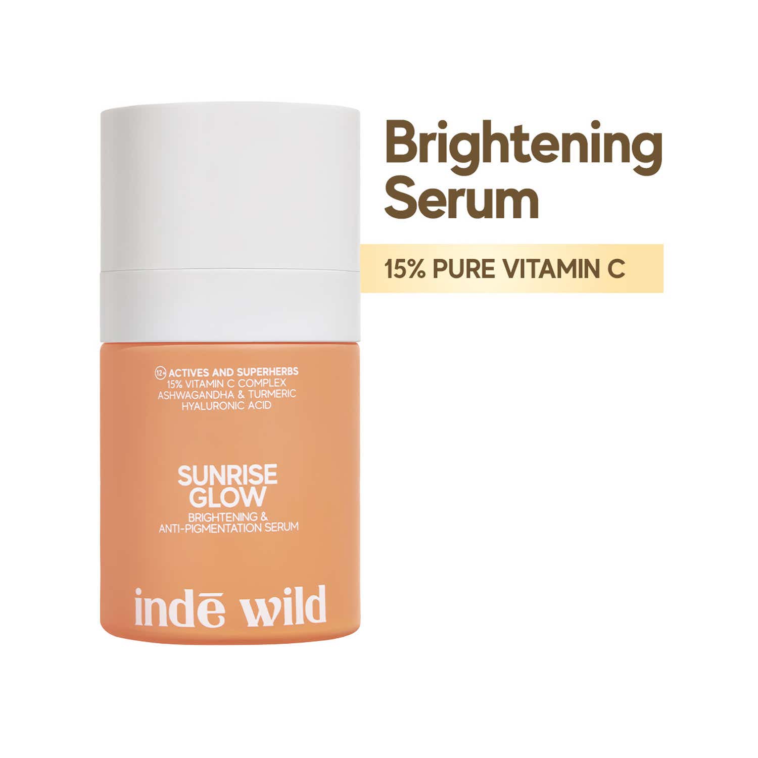 Inde Wild | Inde Wild Sunrise Glow 15% Vitamin C Complex Serum (30 ml)
