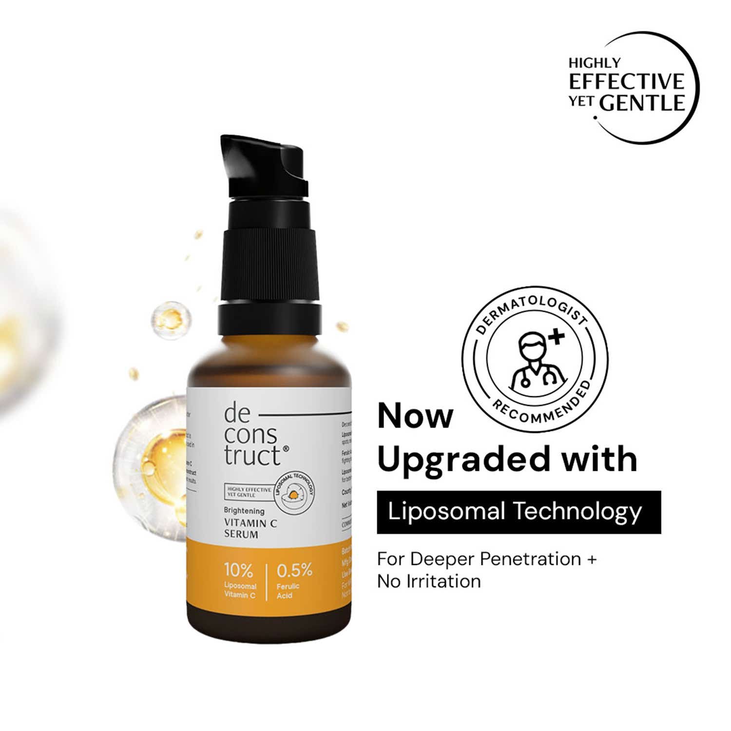 Deconstruct | Deconstruct 10% Vitamin C + 0.55% Ferulic Acid Vitamin C Serum (30ml)