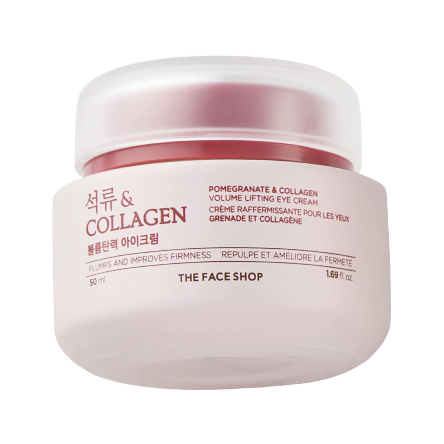 The Face Shop | The Face Shop Collagen & Pomegranate Korean Under Eye Cream for Dark Circles & Wrinkles (50 ml)
