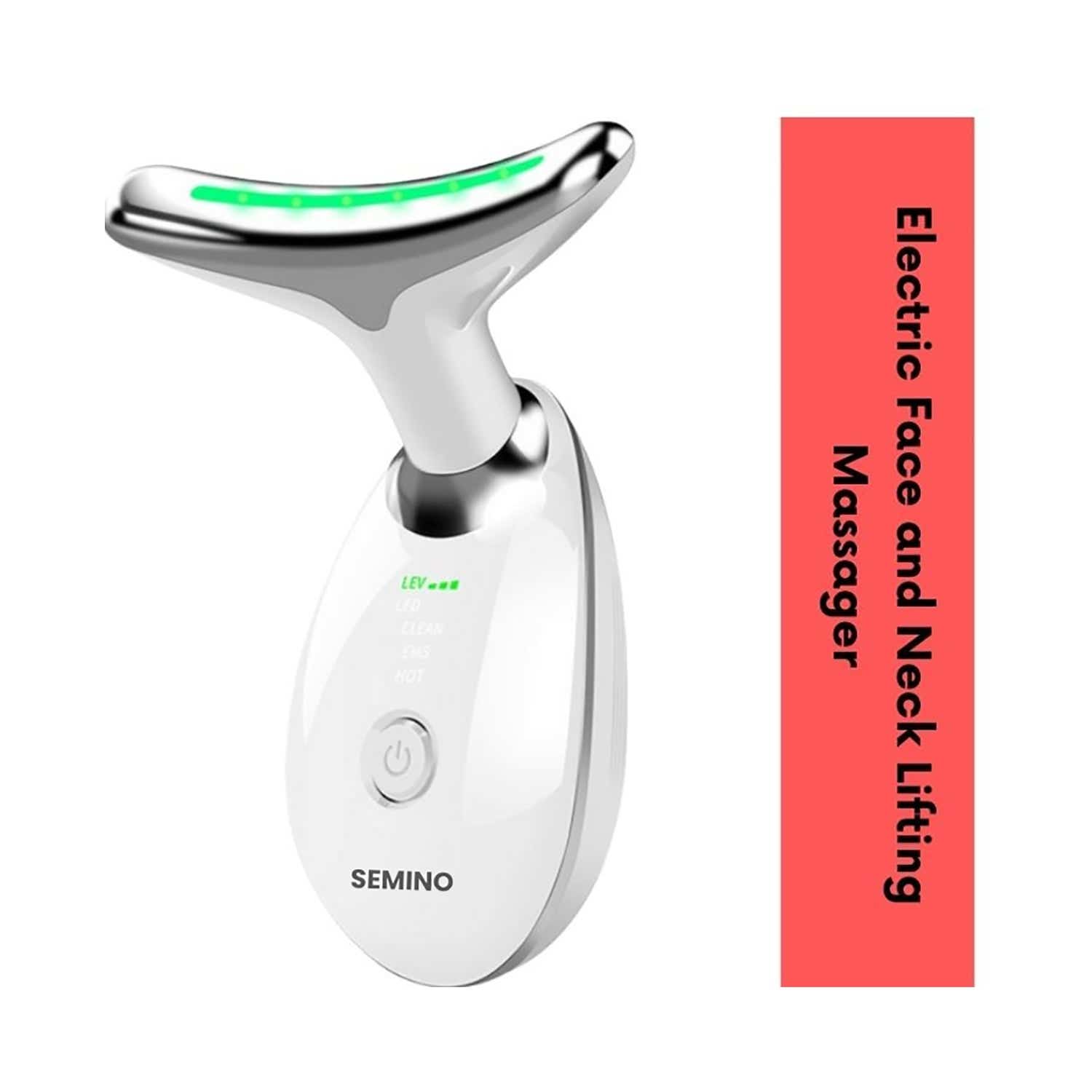 SEMINO | SEMINO Neck Face Firming Wrinkle Removal Tool Skin Lift Device - White