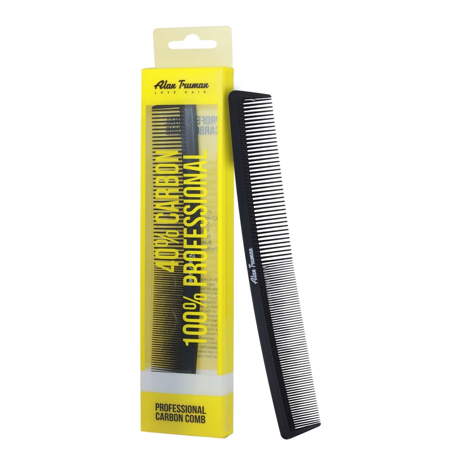 Alan Truman | Alan Truman CB-05 Standard Fine Teeth Carbon Comb (1 Pc)