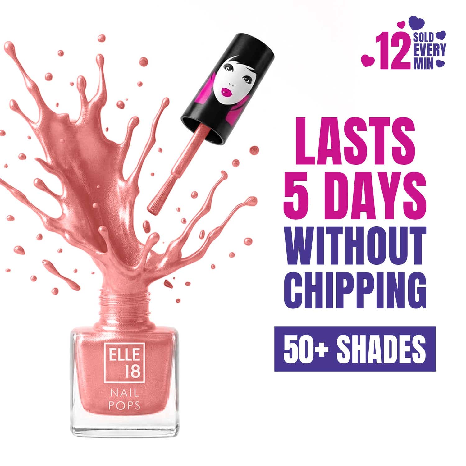 Elle 18 | Elle 18 Nail Pops Nail Color - Shade 45 (5ml)