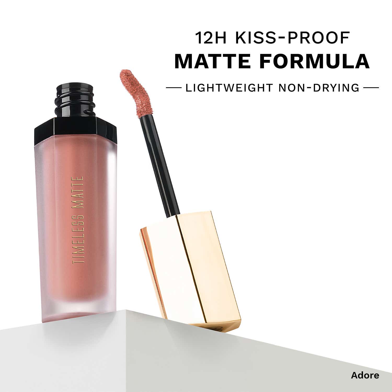 PAC | PAC Timeless Matte 12H Longlasting Rich Pigment One Swipe Payoff Smudgeproof - Adore (6.5 ml)