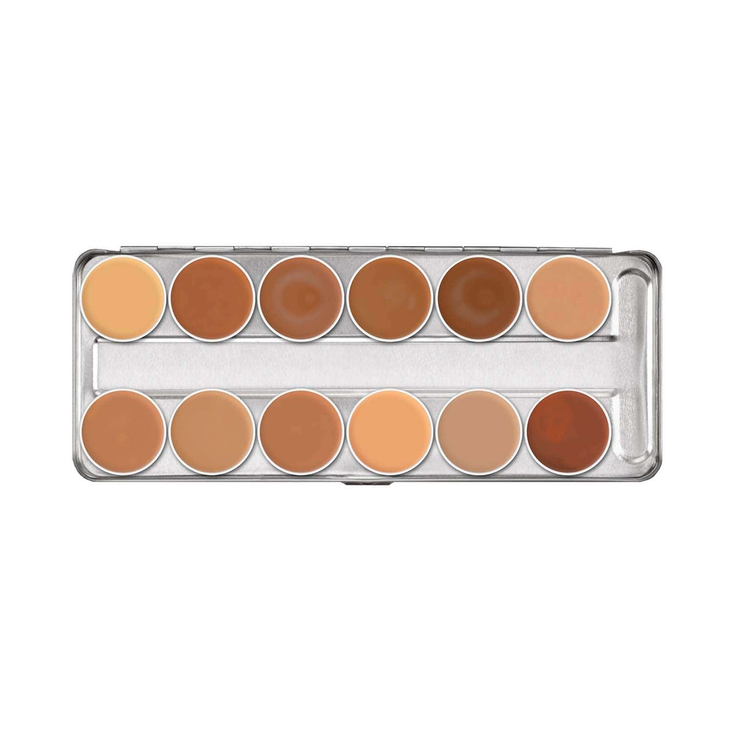 KRYOLAN | KRYOLAN Supracolor Palette 12 Colors - Delhi1 (40 ml)