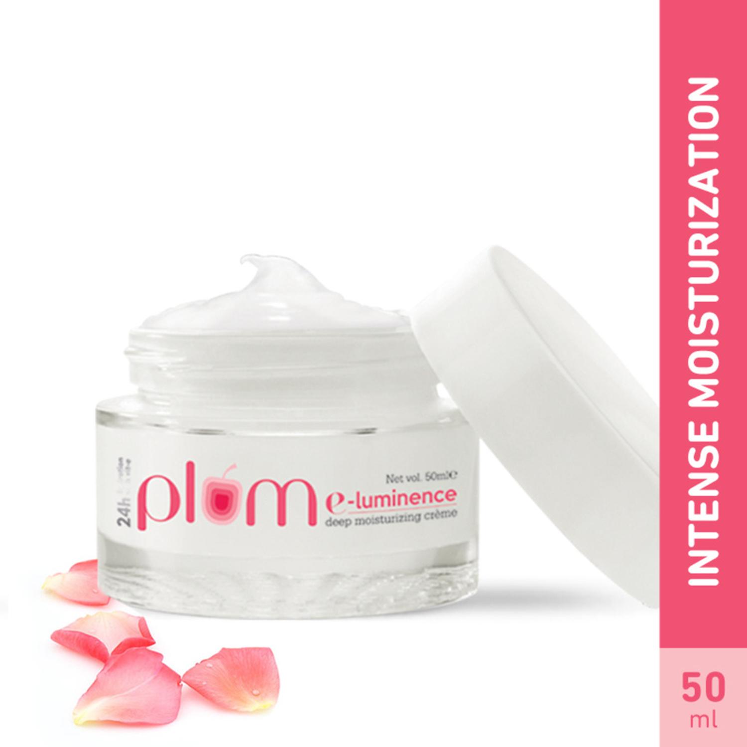 Plum | Plum E-Luminence Deep Moisturizing Crème With Vitamin E -Intensely Nourishes Dry & Flaky Skin (50g)