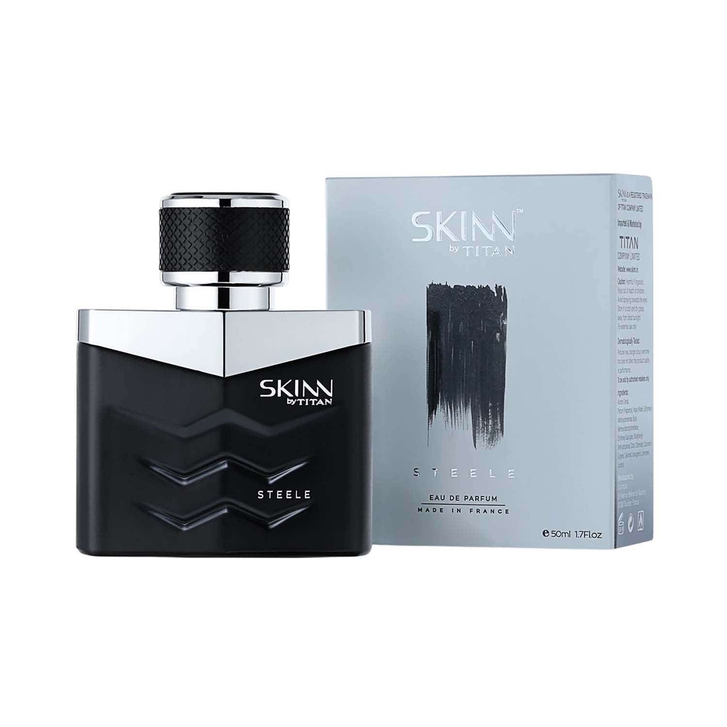 Skinn by Titan | Skinn By Titan Steele Perfume For Men EDP (50 ml)