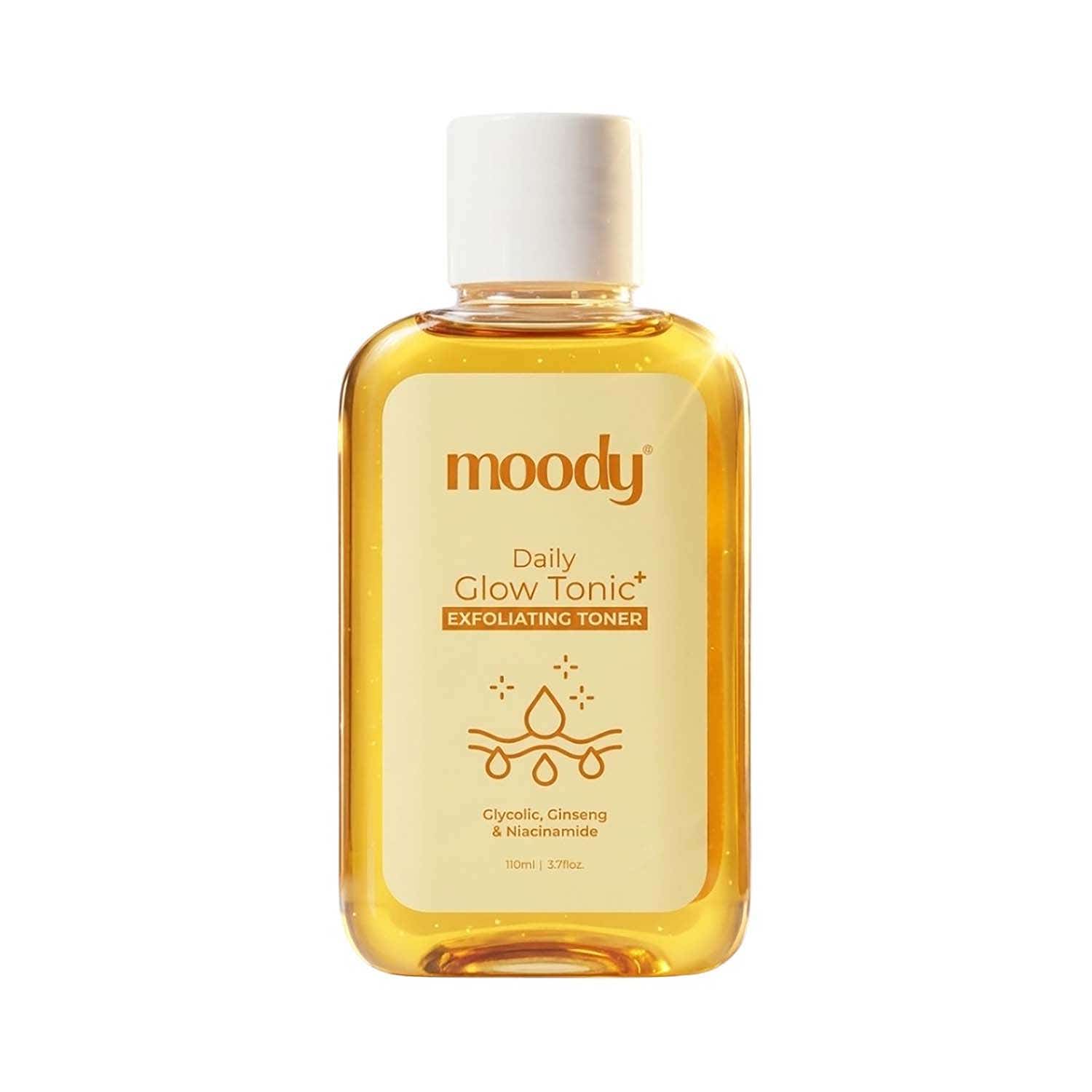 Moody | Moody Daily Glow Tonic Toner with Glycolic & Niacinamide (110 ml)