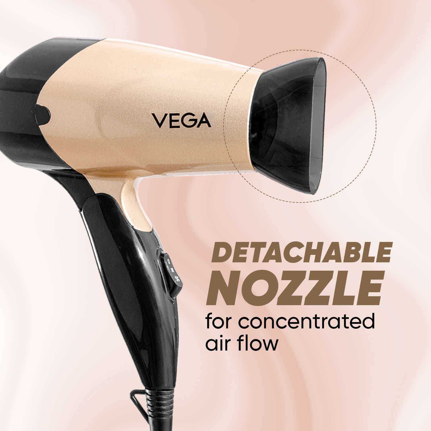 Vega 3-in-1 Hair Dryer & Straightener Combo (VGGP-10) Pack of 3 - Image 10