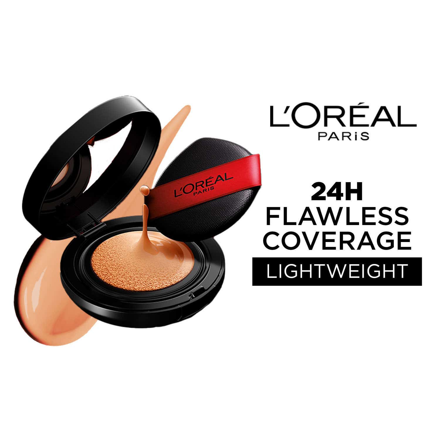 L'Oreal Paris | L'Oreal Paris Infallible Cushion Foundation 24Hr Full Coverage Glass-Skin Finish - ShadeW260 (11 g)