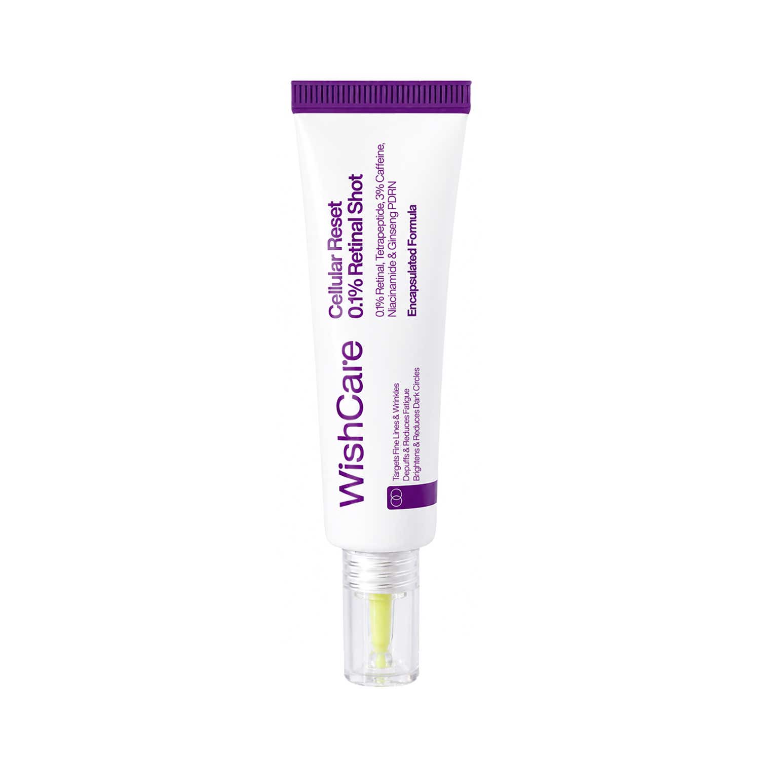 WishCare | WishCare Cellular Reset 0.1% Retinol Shot- Targets Fine Lines, Wrinkles & Dark Circles (10 ml)
