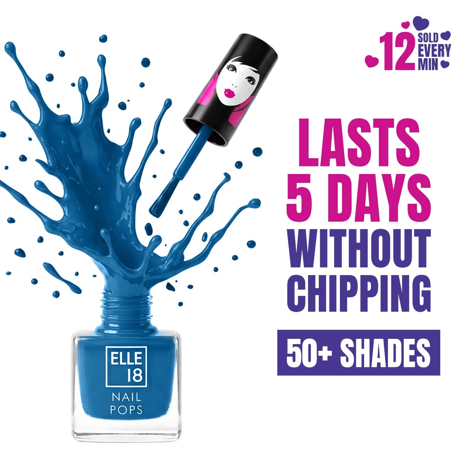 Elle 18 | Elle 18 Nail Pops Nail Color - Shade 136 (5ml)