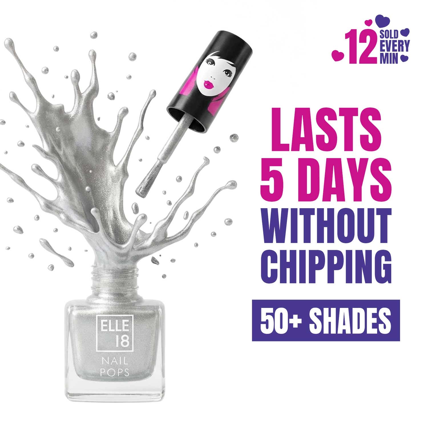 Elle 18 | Elle 18 Nail Pops Nail Color - Shade 05 (5 ml)