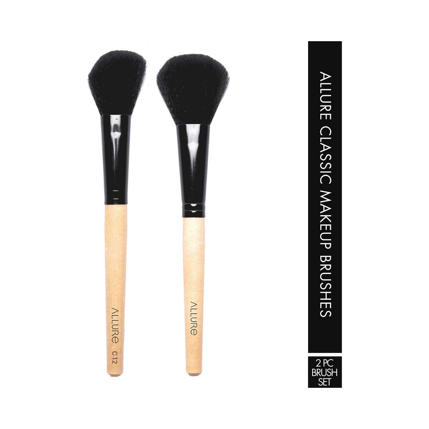 Allure | Allure Classic Powder & Contour Brush Set (2 pcs)