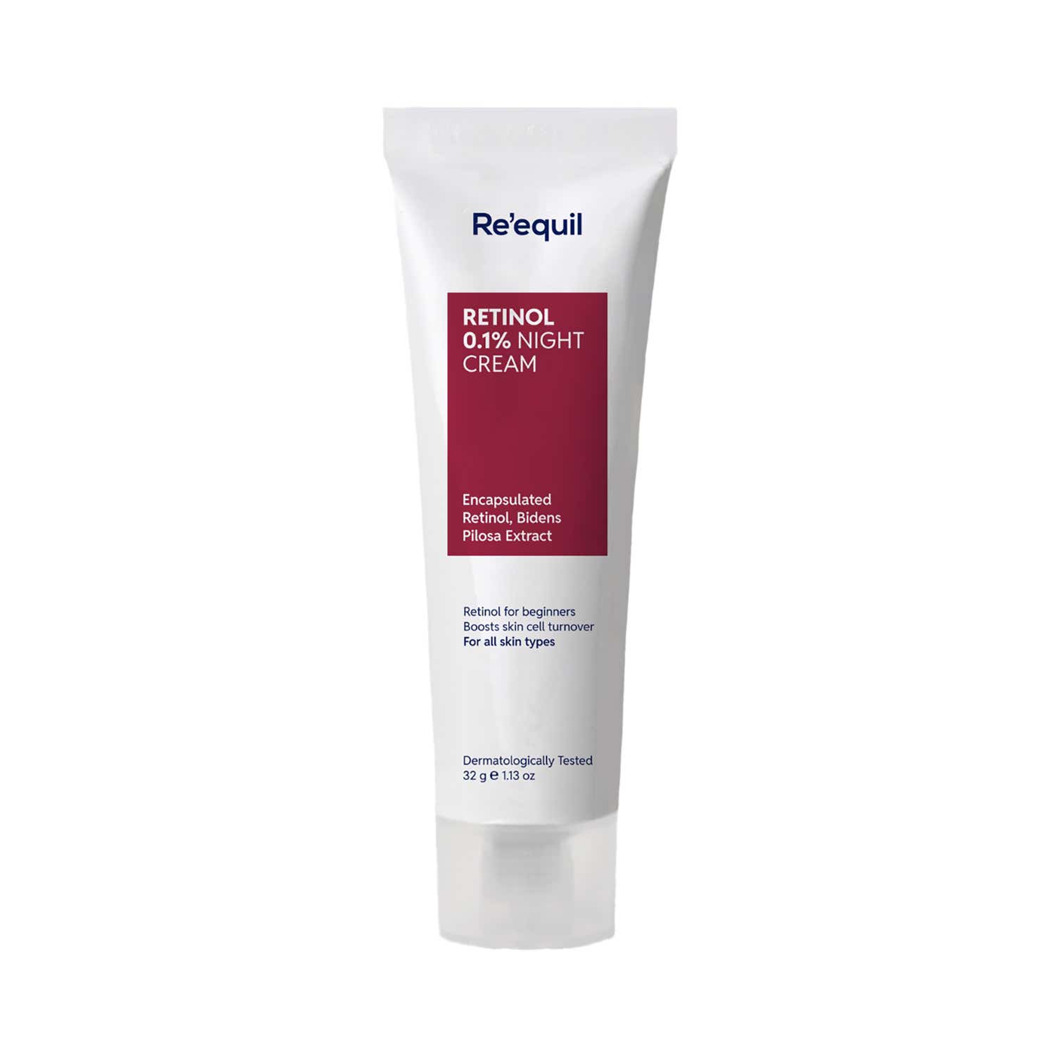 Re'equil | Re'equil 0.1% Retinol Night Cream for Wrinkles & Skin Tightening (32 g)