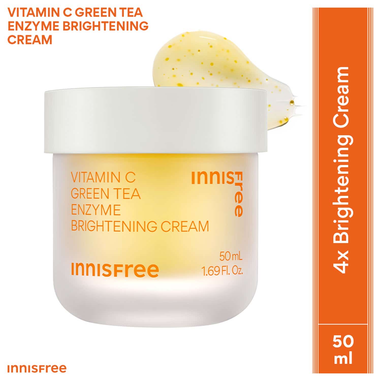 Innisfree | Innisfree Vitamin C Green Tea Brightening Cream –  Evens Skin Tone (50 ml)