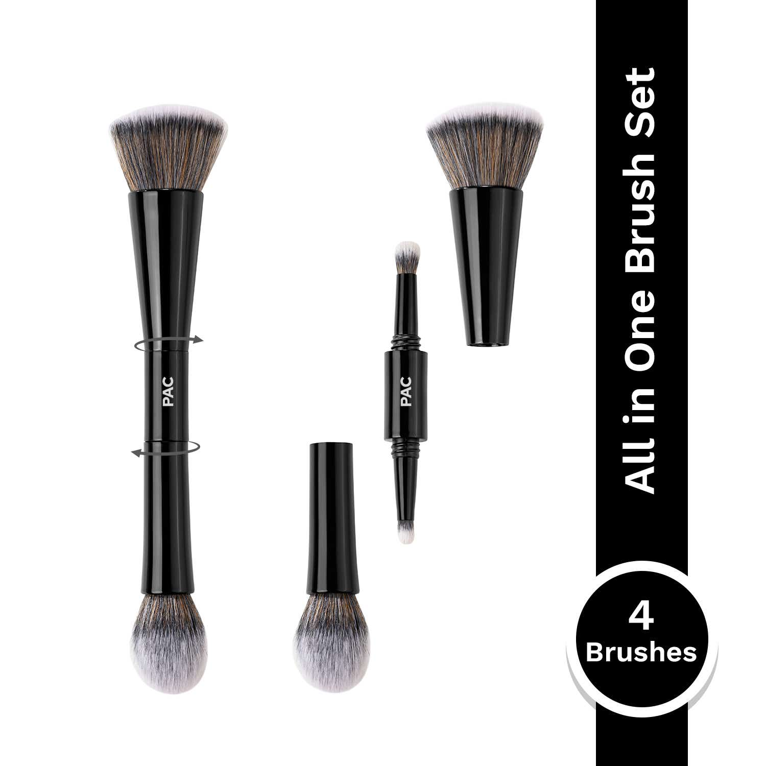 PAC | PAC All in One Makeup Brush Set (4 pcs)