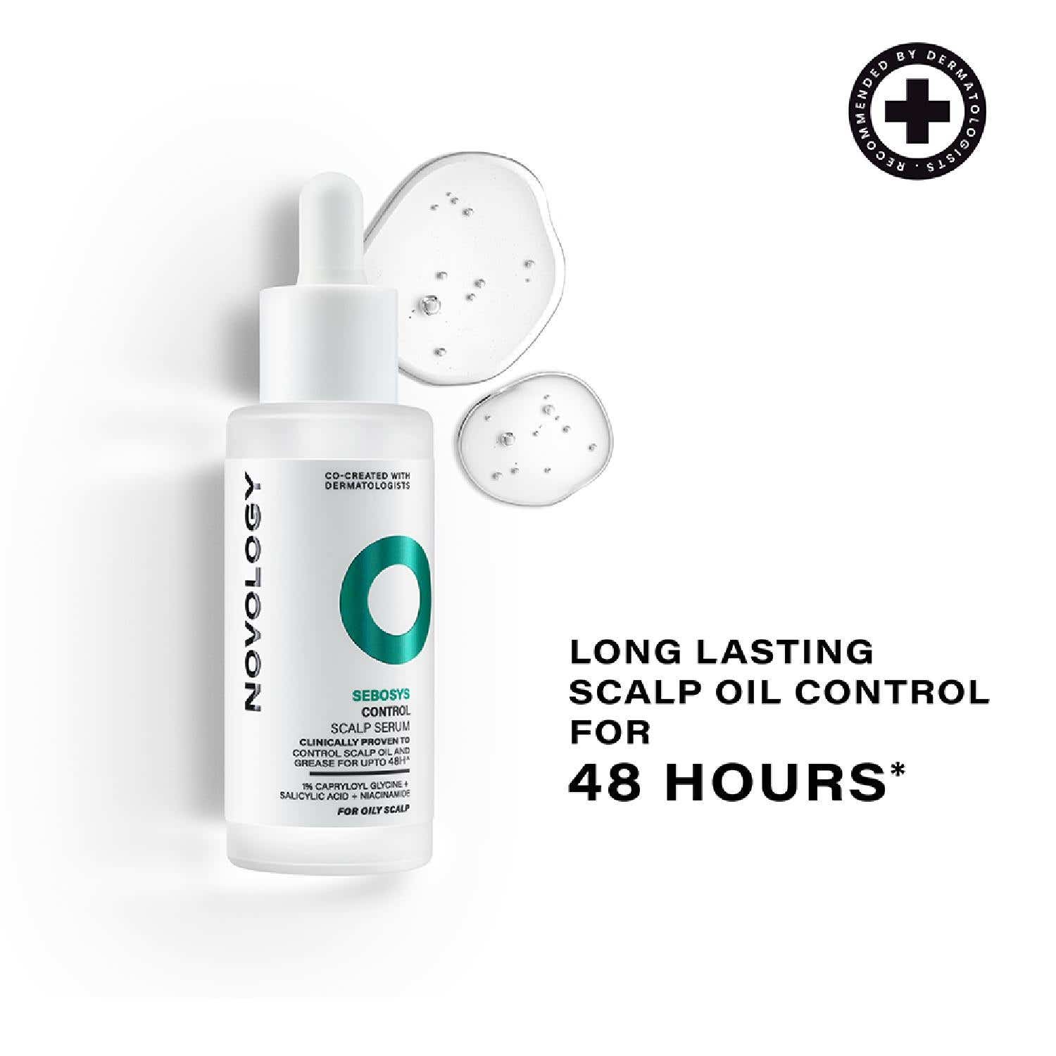 Novology | Novology Sebosys Control Scalp Serum for 48hrs Oil Control (50 ml)