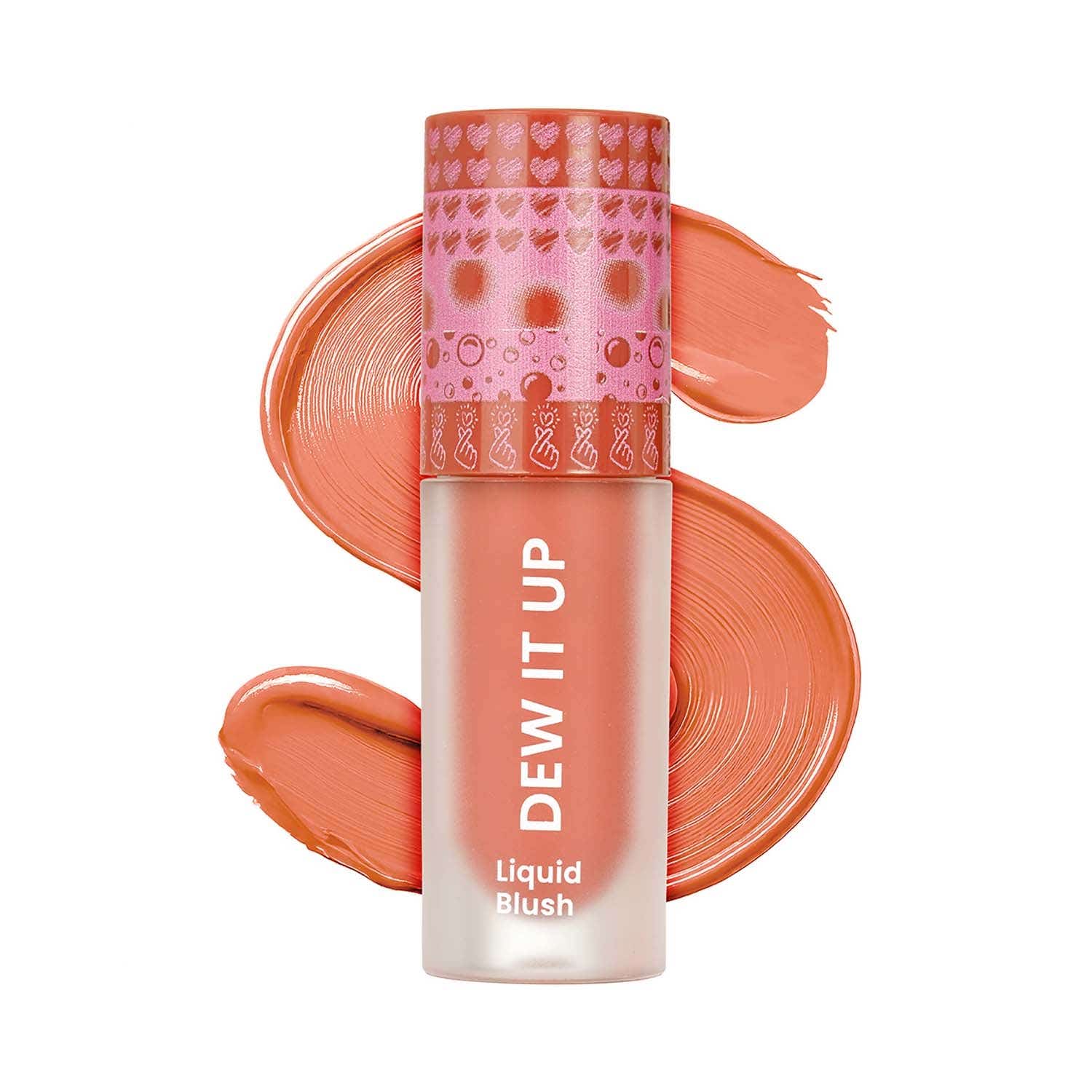 Swiss Beauty | Swiss Beauty Dew It Up Liquid Blush - Peach Fuzz (4 ml)