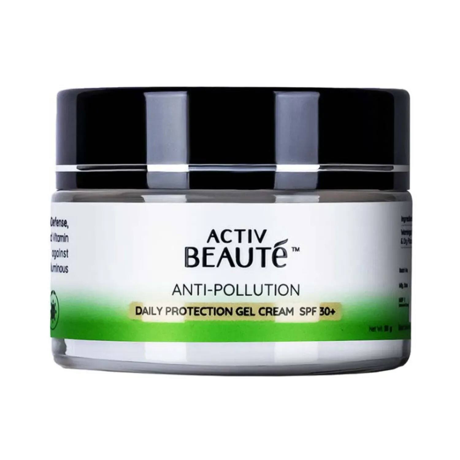 Activ Beaute | Activ Beaute Anti-Pollution Daily Protection Gel Cream + SPF 30 (50g)