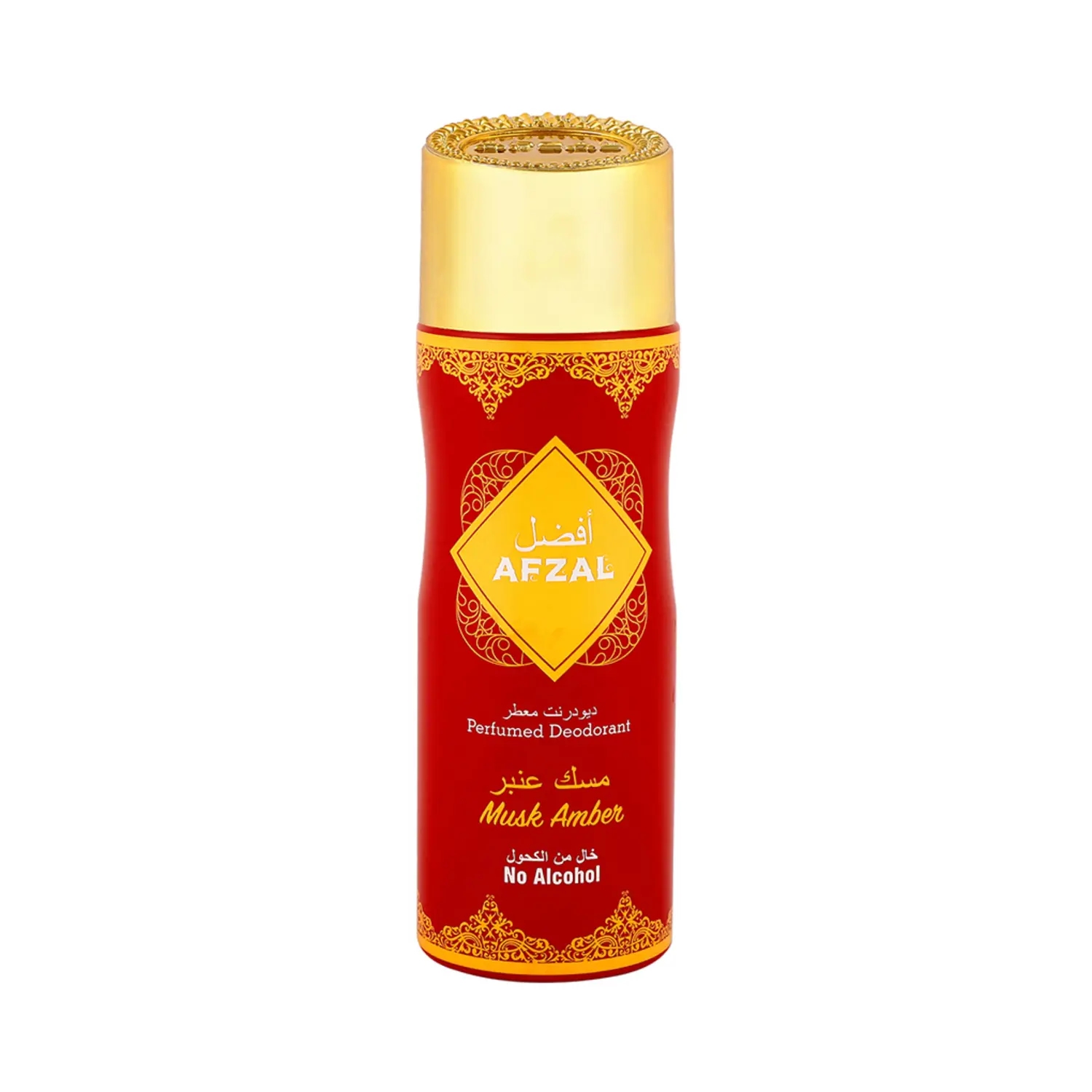 Afzal Non Alcoholic Musk Amber Deodorant (200ml)