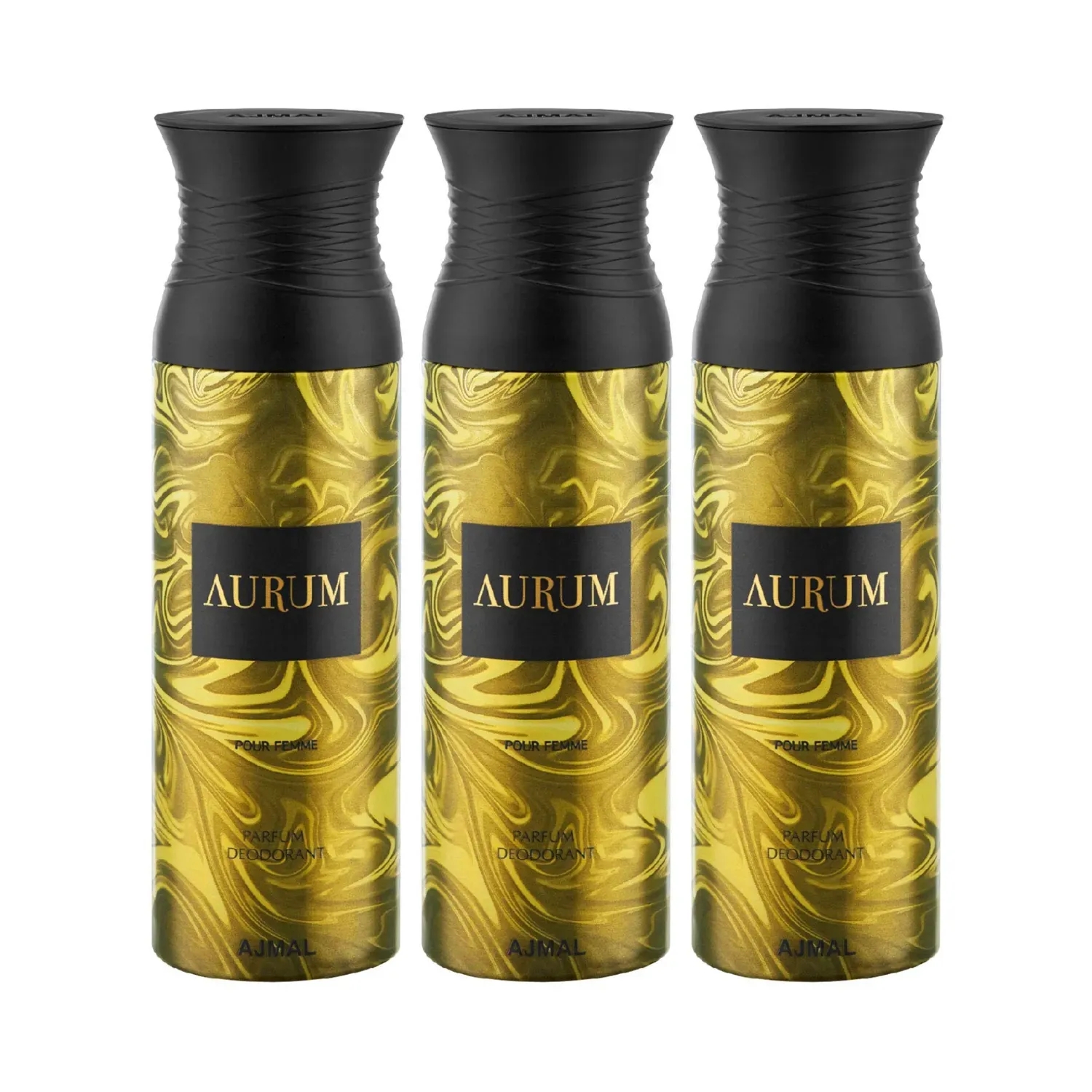 Ajmal | Ajmal Aurum Deodorant Body Spray - Pack of 3 (200ml Each)