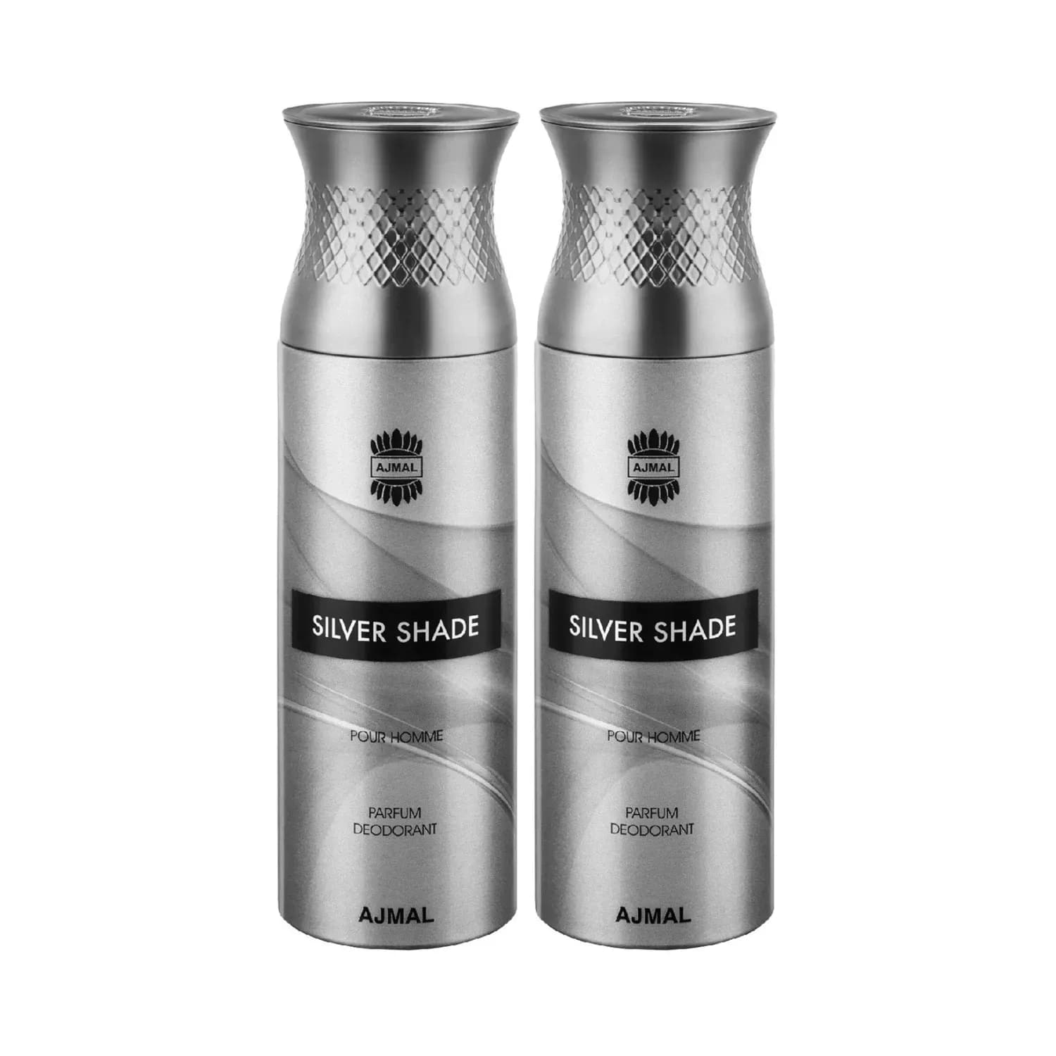 Ajmal | AJMAL Silver Shade Deodorant Body Spray - Pack of 2 (200ml Each)