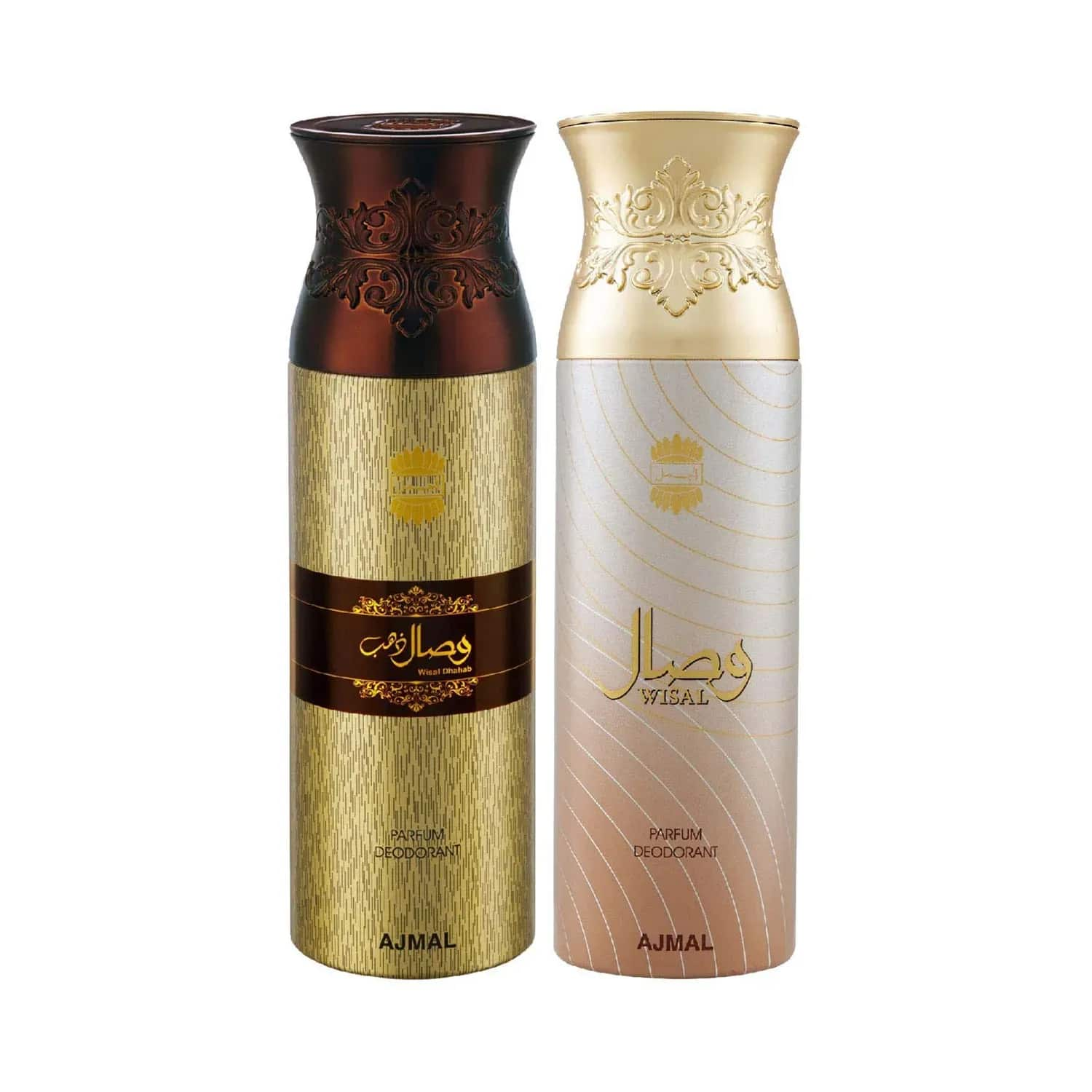 Ajmal | Ajmal Wisal Dhahab and Wisal Deodorant Spray - Pack of 2 (200ml Each)