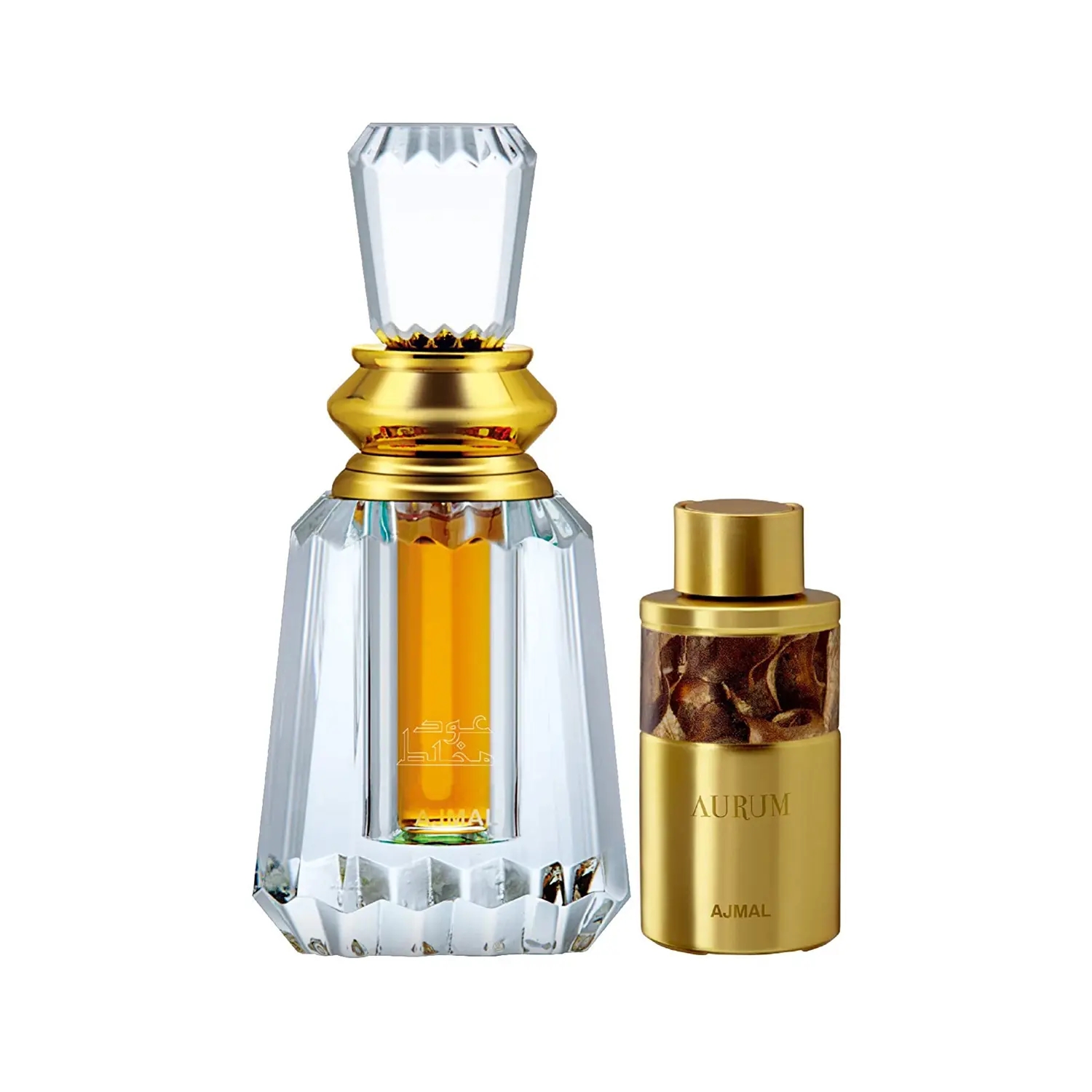Ajmal | Ajmal Oudh Mukhallat Concentrated Perfume Oil Oudhy Attar And Aurum Concentrated Perfume Oil (2Pc)