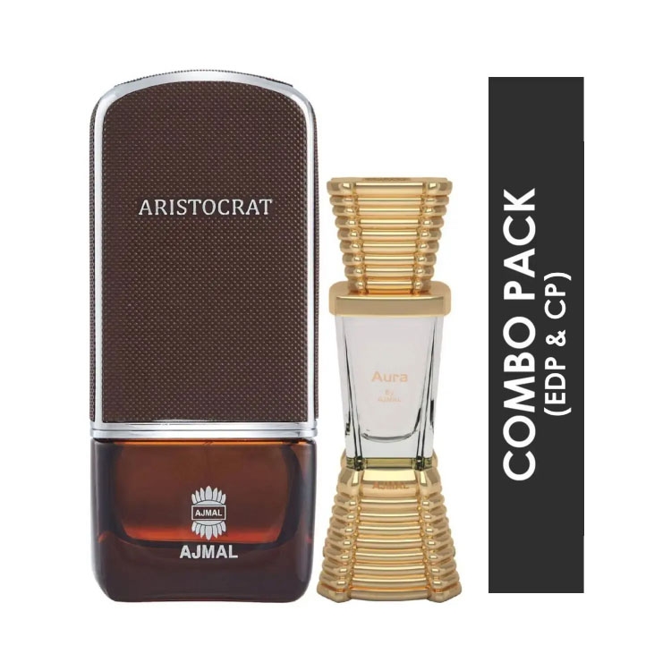 Ajmal | Ajmal Aristocrat Eau De Parfum And Aura Concentrated Perfume Oil (2Pc)