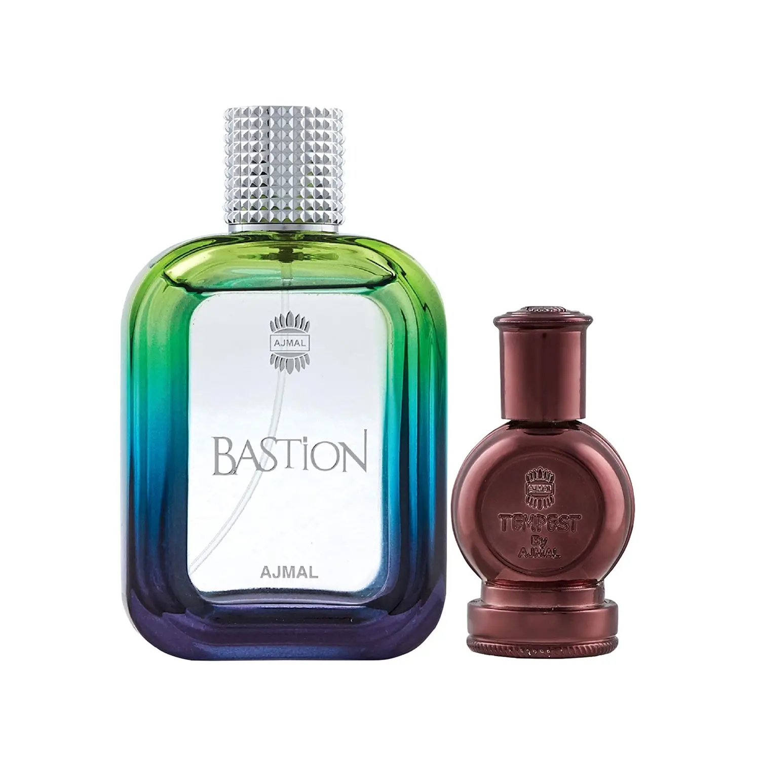 Ajmal Bastion Eau De Parfum And Tempest Concentrated Perfume Oil (2Pc)