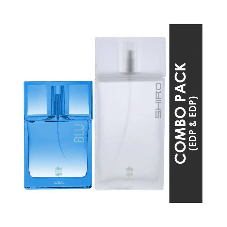Buy Ajmal Shiro Blu Femme Eau De Parfum 2Pc Online at Best