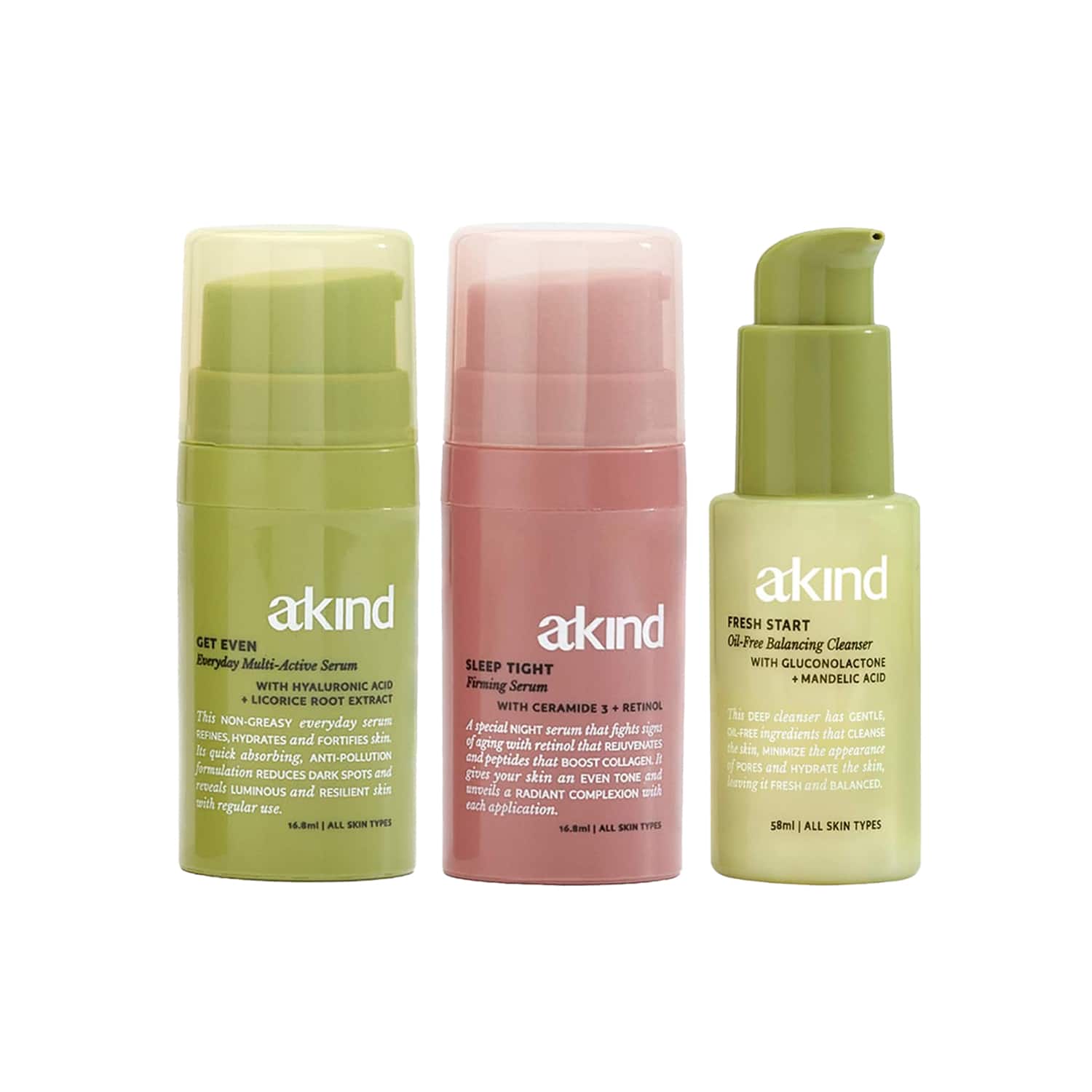 Akind | Akind Porefect Harmony Combo - Cleanser + Serum + Serum