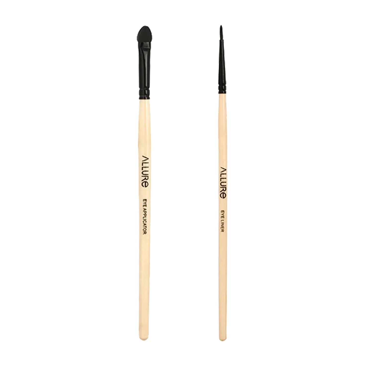 Allure | Allure Classic Eye Liner Brush & Eye Applicator Combo - (2Pcs)