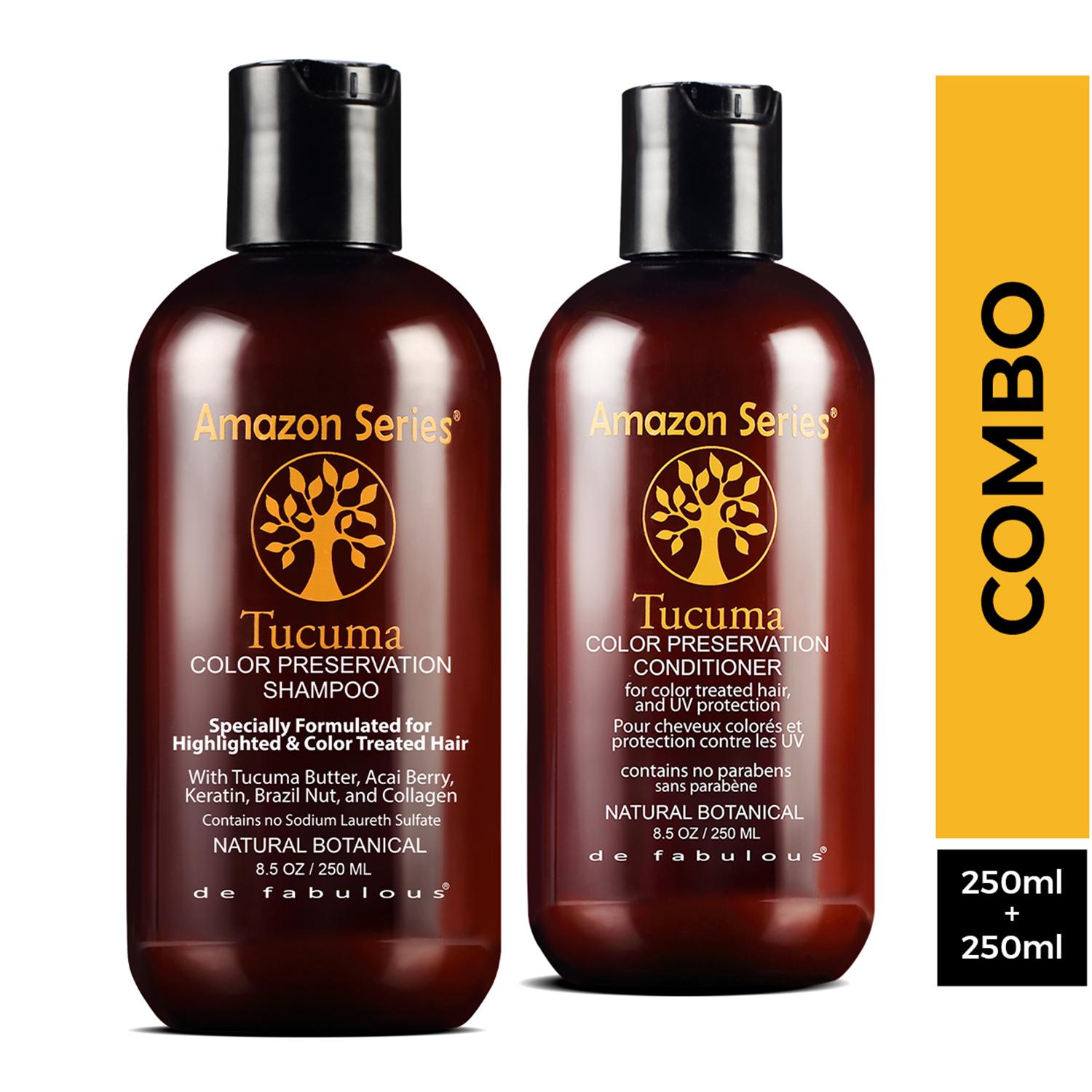 Amazon Series | Amazon Series Tucuma Color Preservation Shampoo and Conditioner Combo