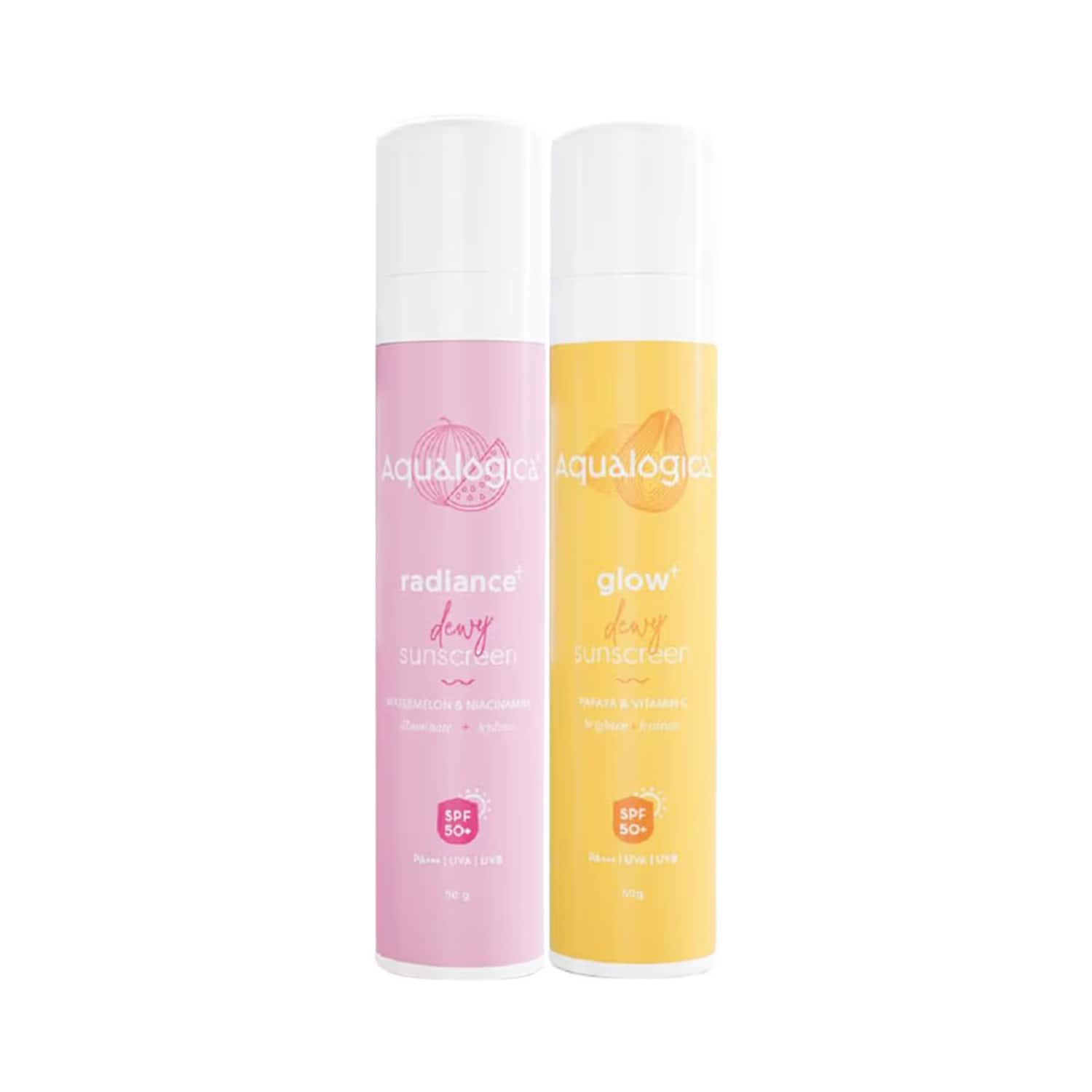 Aqualogica | Aqualogica Glow and Radiance Sunscreen Combo for Ultra Sun Protection
