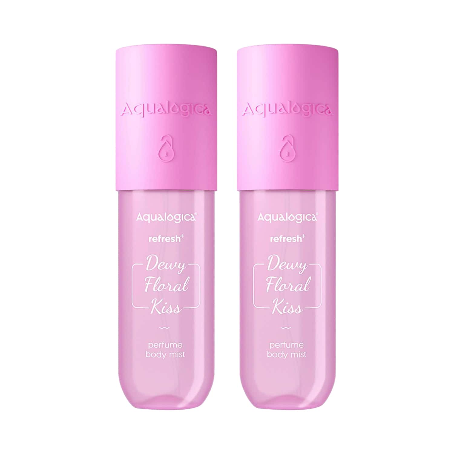 Aqualogica | Aqualogica Refresh+ Perfume Body Mist - Dewy Floral Kiss -Pack of 2 Combo