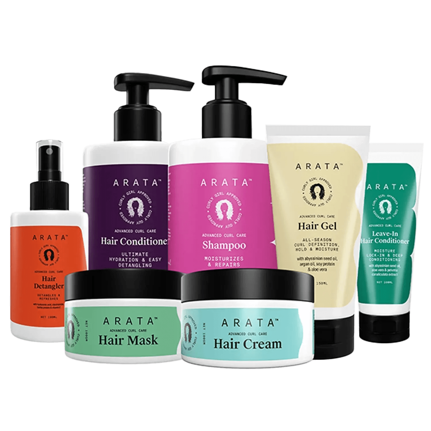 Buy Arata Natural Mini Hair Styling & Face Care Ready To Go Gift Box with Hair  Gel (50 Ml), Hair Cream (50 Ml), Facewash (50 Ml) 150 ml Online at Best  Price -