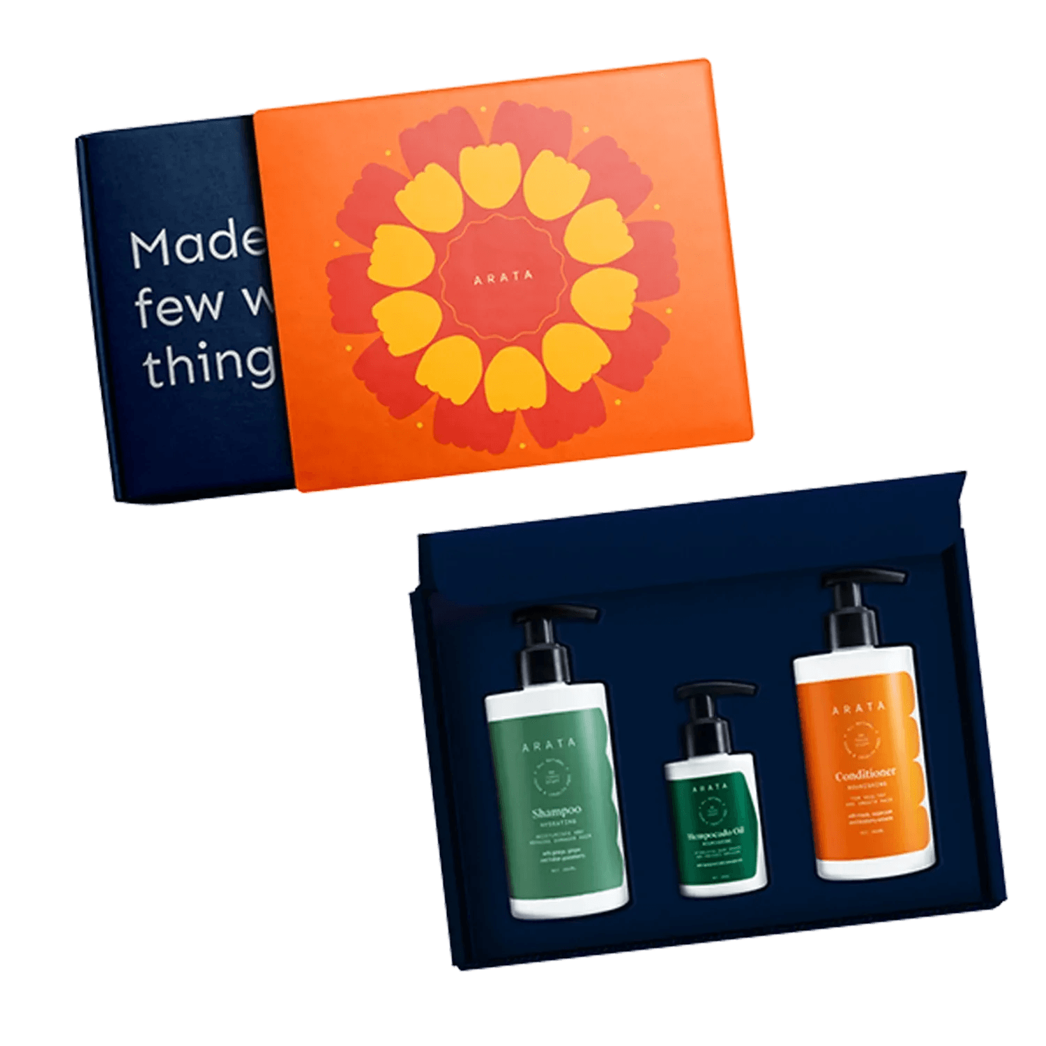 Arata | Arata Natural Complete Hair Care Daily Scalp Therapy Gift Box (3Pcs)