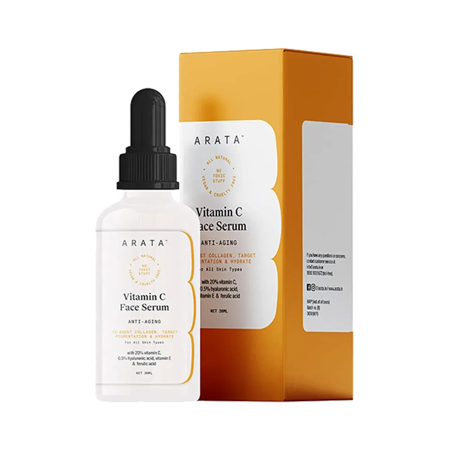 Arata | Arata Vitamin C Face Serum (30ml)