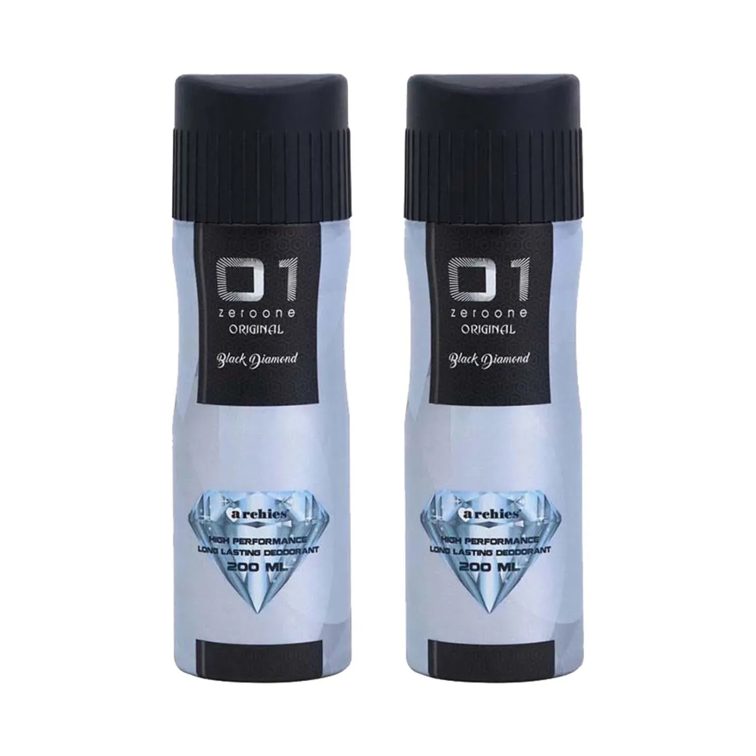 Archies Parfum | Archies Parfum 01 Original Black Diamond Deodorant Combo (2Pcs)
