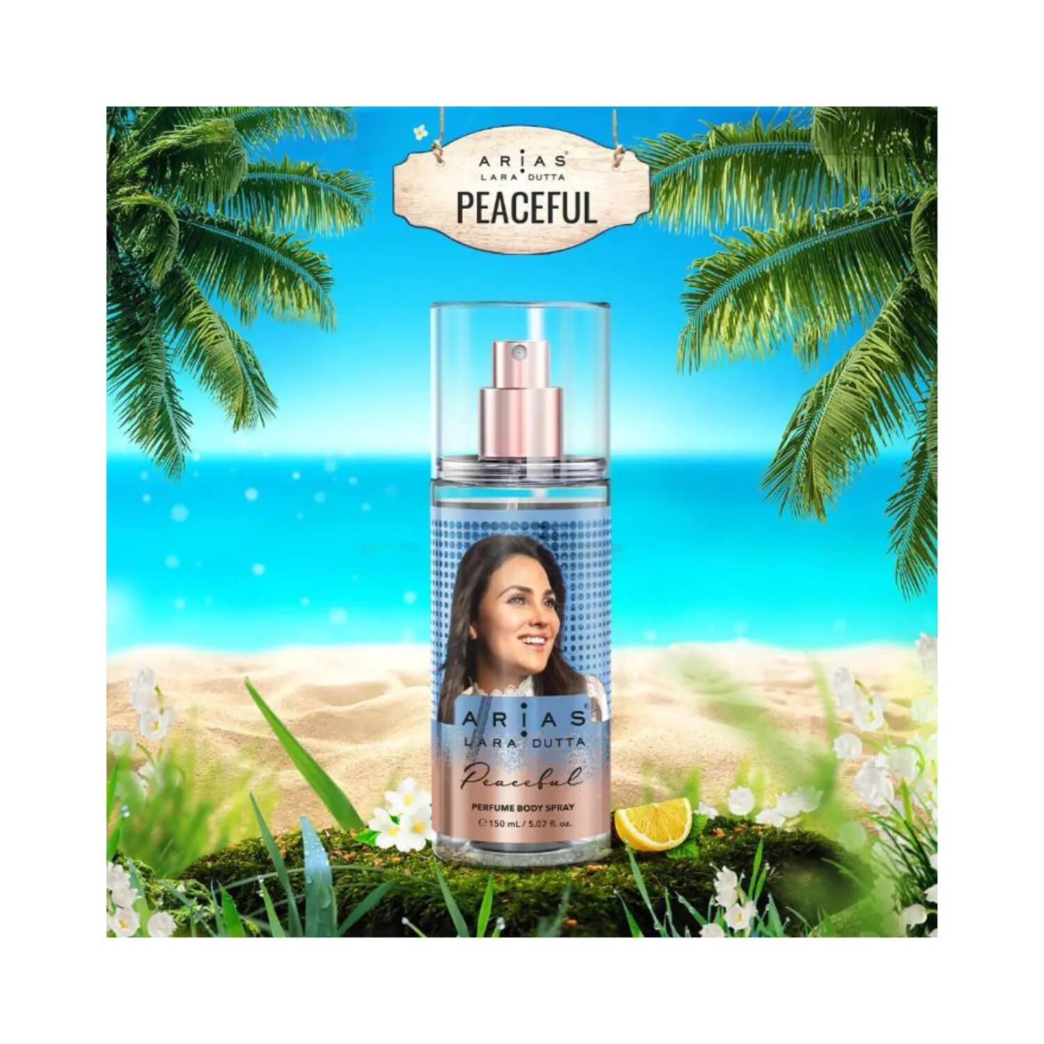 Arias By Lara Dutta Peaceful Perfume Body Spray 150ml