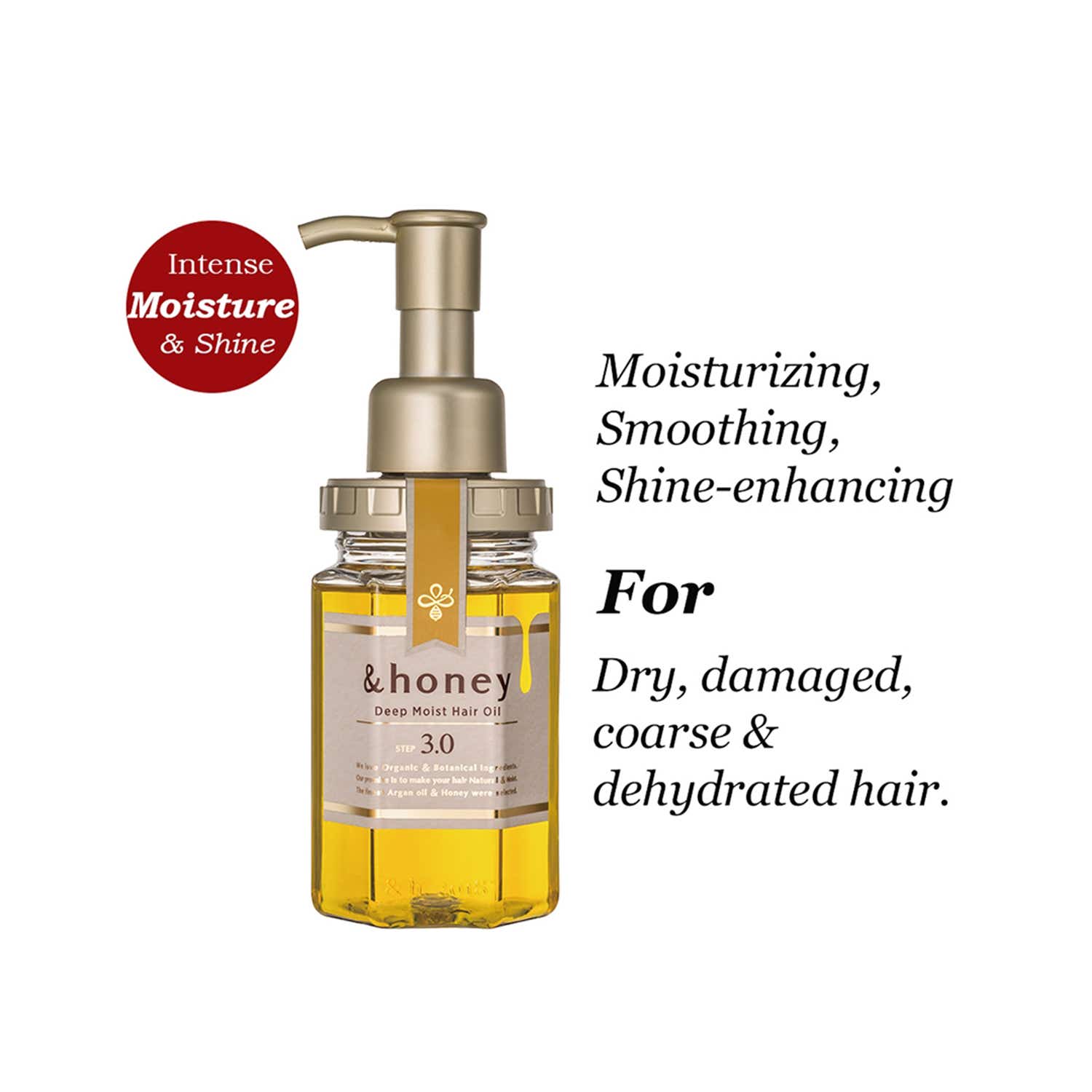 &honey | &honey Deep Moist Hair Oil 3.0 (100 ml)