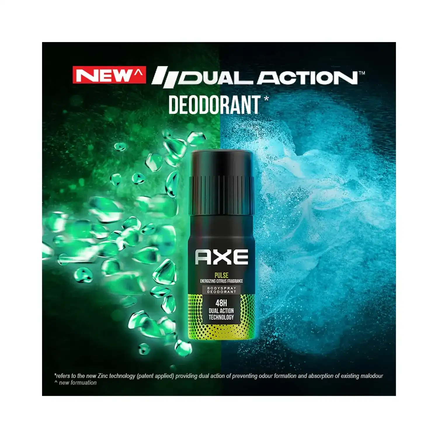 Buy AXE Pulse Energizing Citrus Fragrance Deodorant For Men (150ml