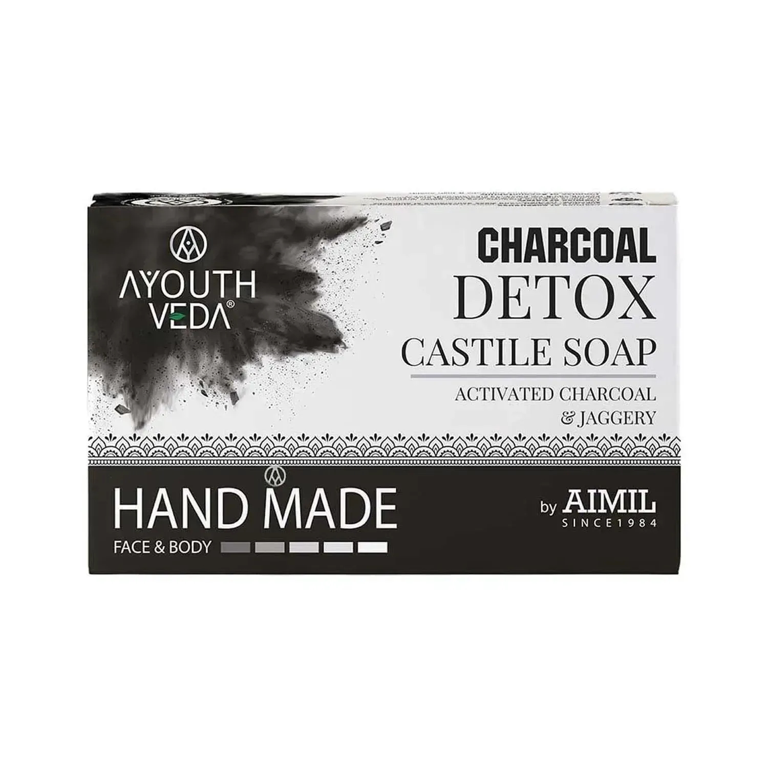 Ayouthveda | Ayouthveda Charcoal Detox Castile Soap - (110g)