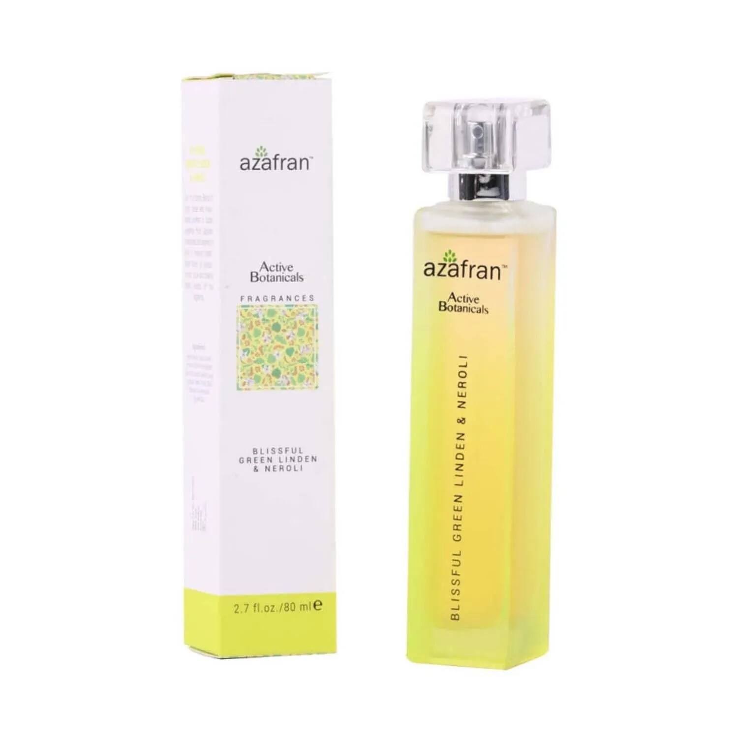 Azafran Blissful Green Linden Neroli Fragrance 80ml
