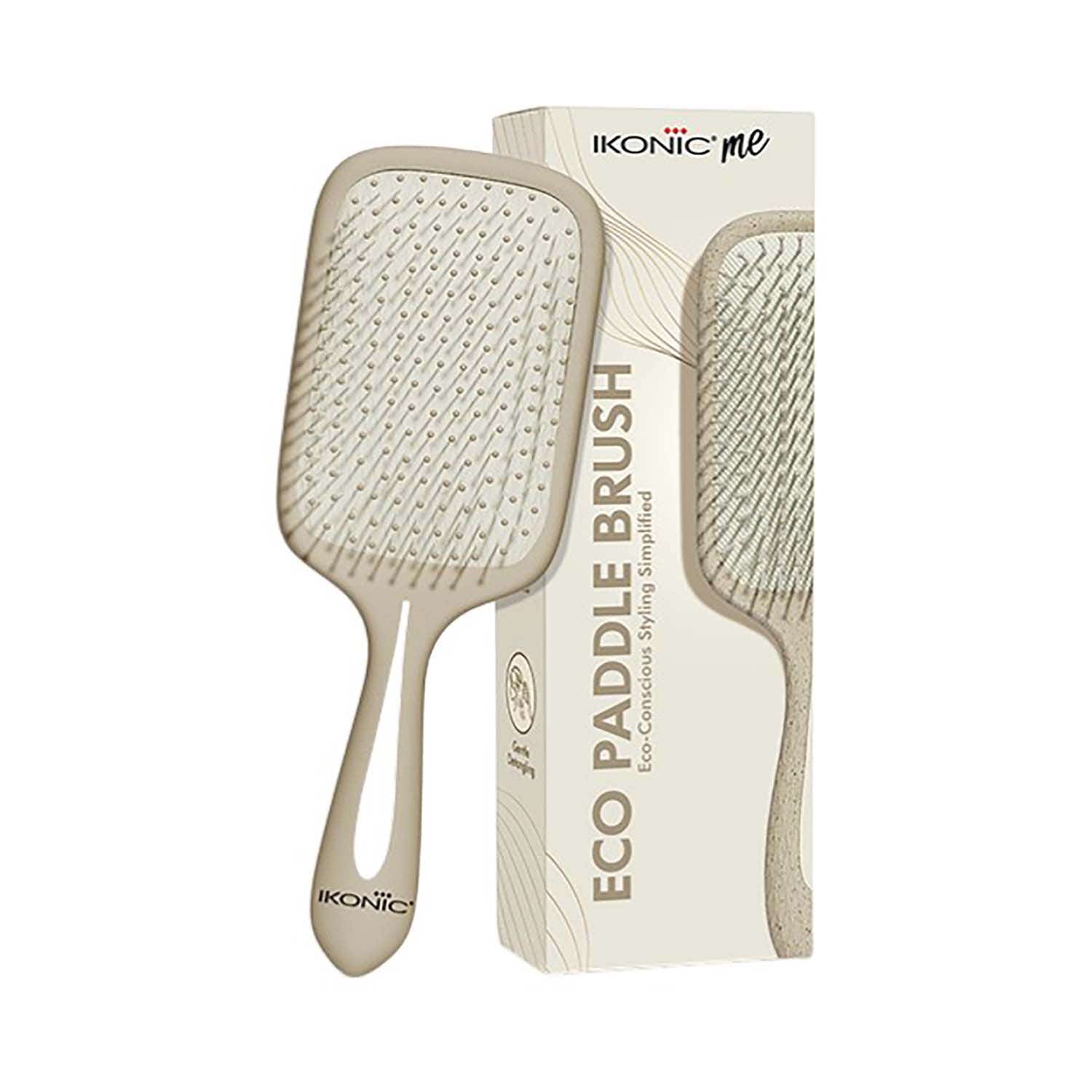 Ikonic Me | Ikonic Me Eco Paddle Brush IKM-1920 - Sand Beige